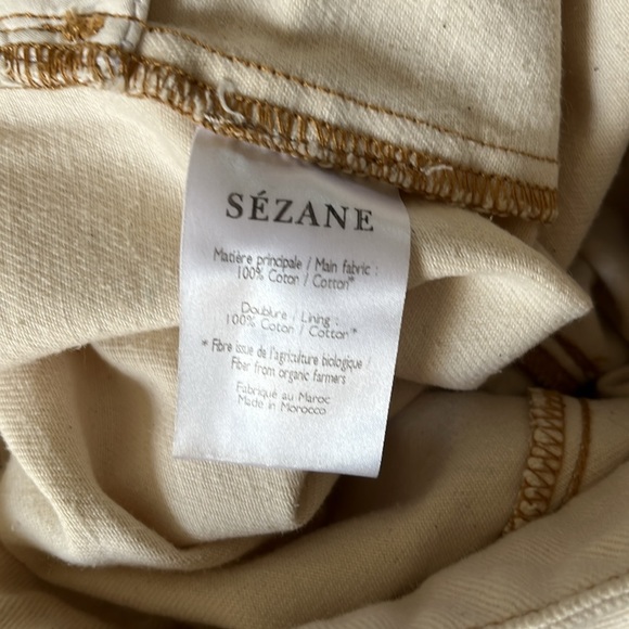 Sezane Austin high waist carrot jeans with belt - Picture 5 of 5